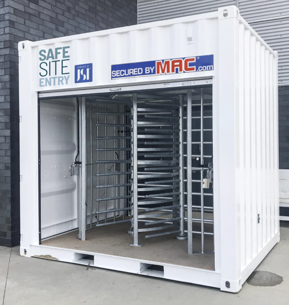 Modular Gate Solution for Construction Sites